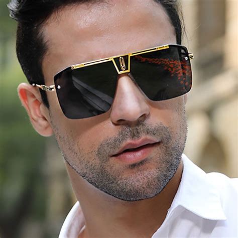 trendy retro men sunglasses